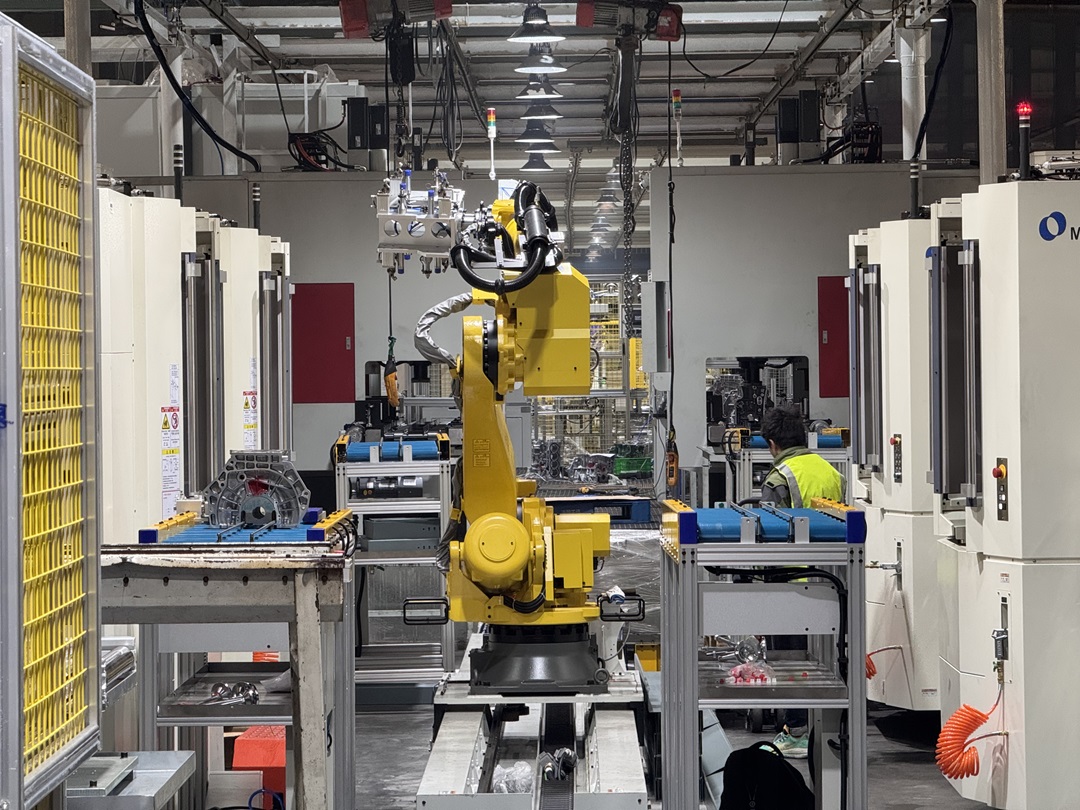 正恒动力与赛力斯联合打造新能源汽车发动机缸体智能化产线