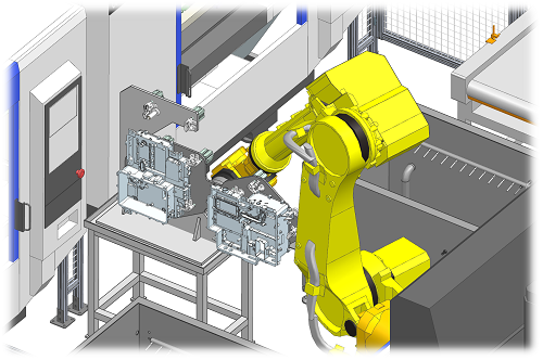正恒动力新能源汽车壳体自动化生产线 (1)